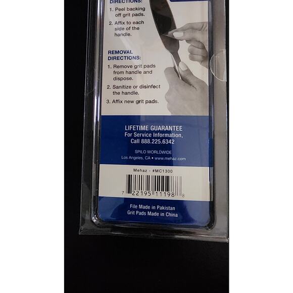 Mehaz Professional Elite Stainless Steel Foot File System Kit  Brand New - Picture 6 of 8